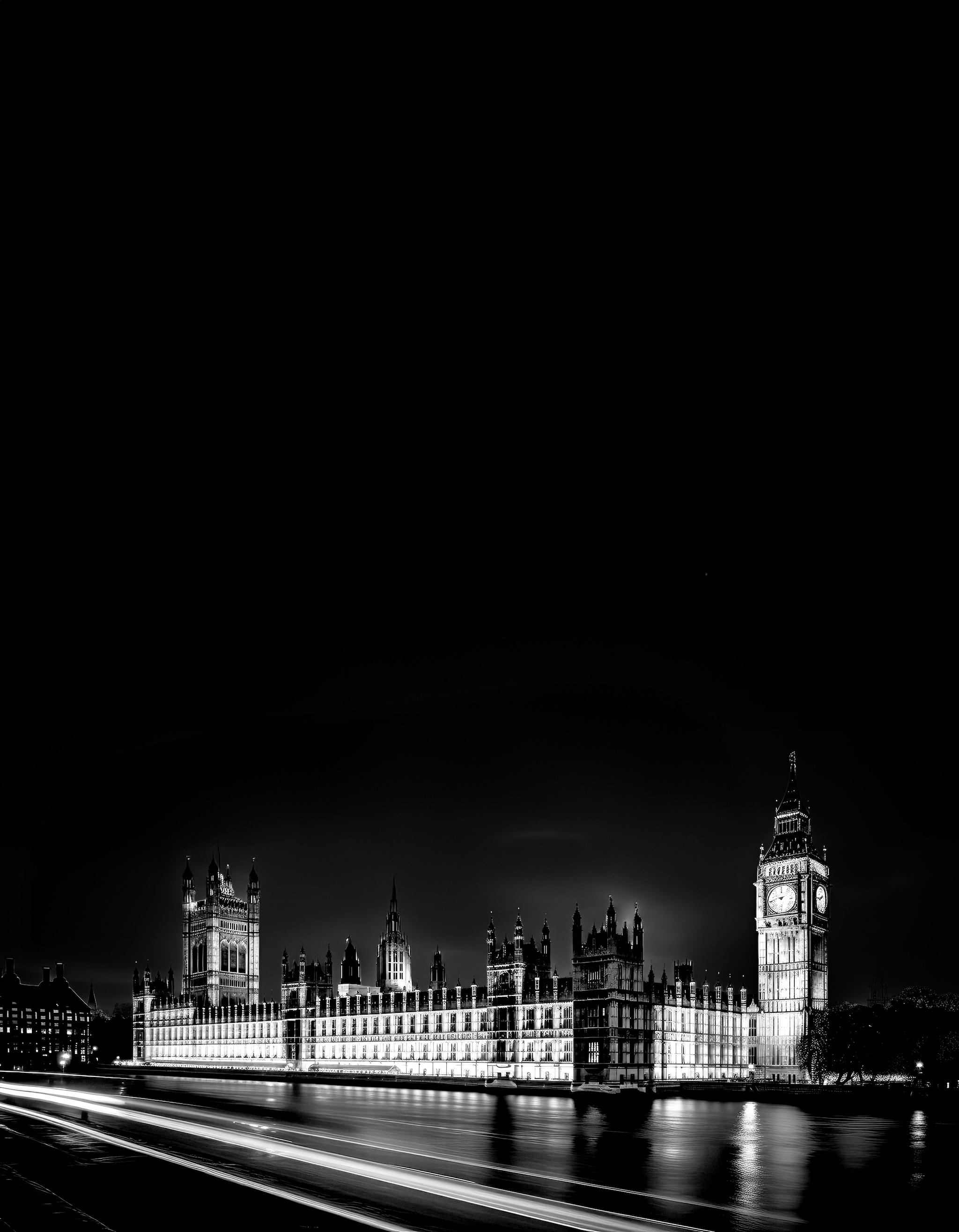 London skyline with Big Ben