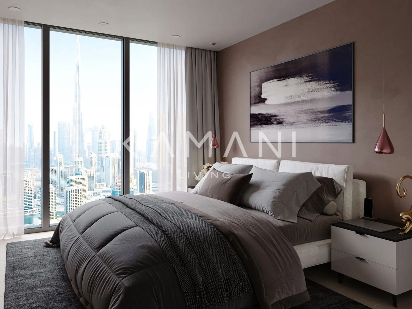 High Floor | 2BR plus Maid | Spacious Layout