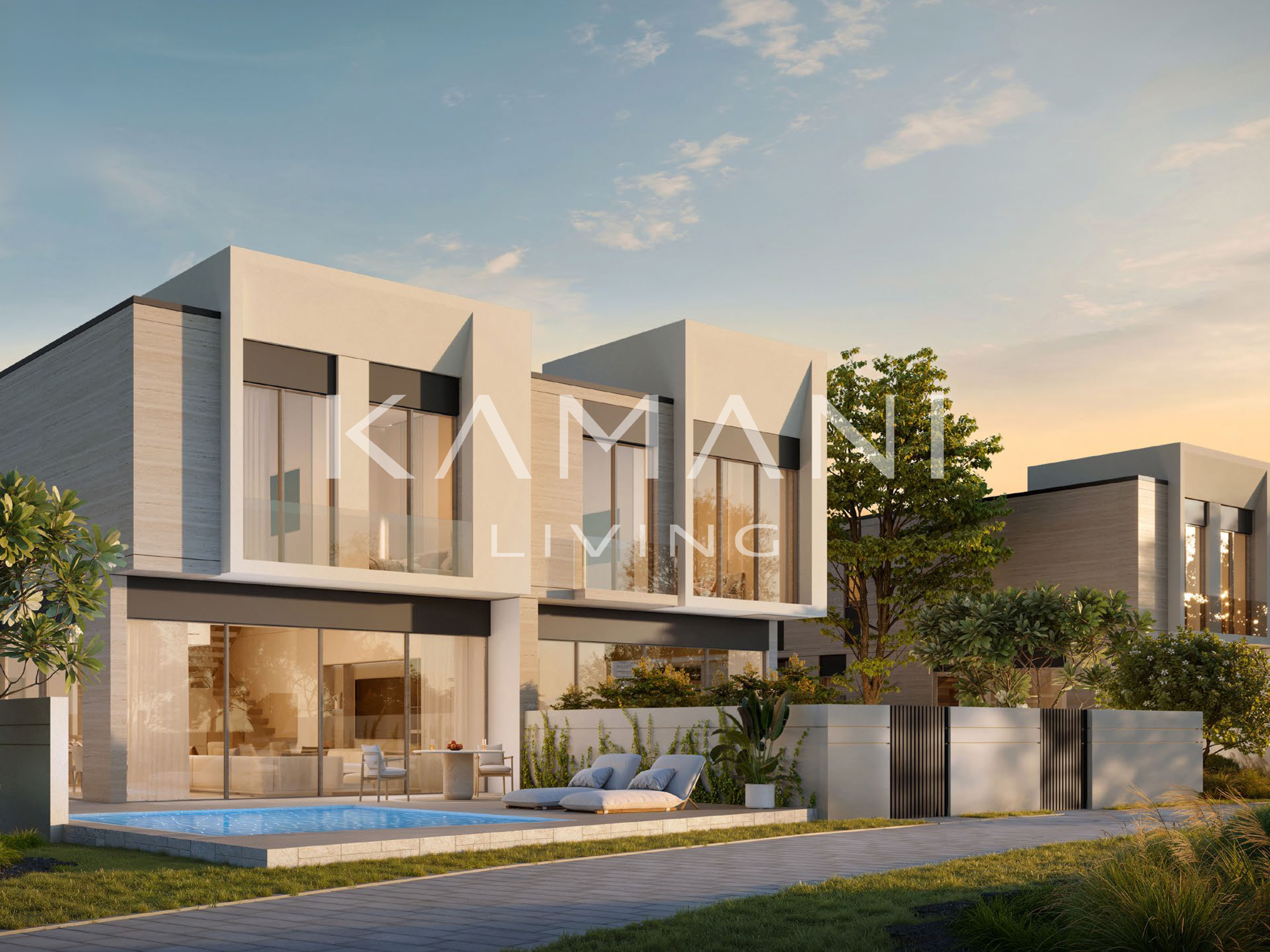 Twin Villa | Single Row | End Corner