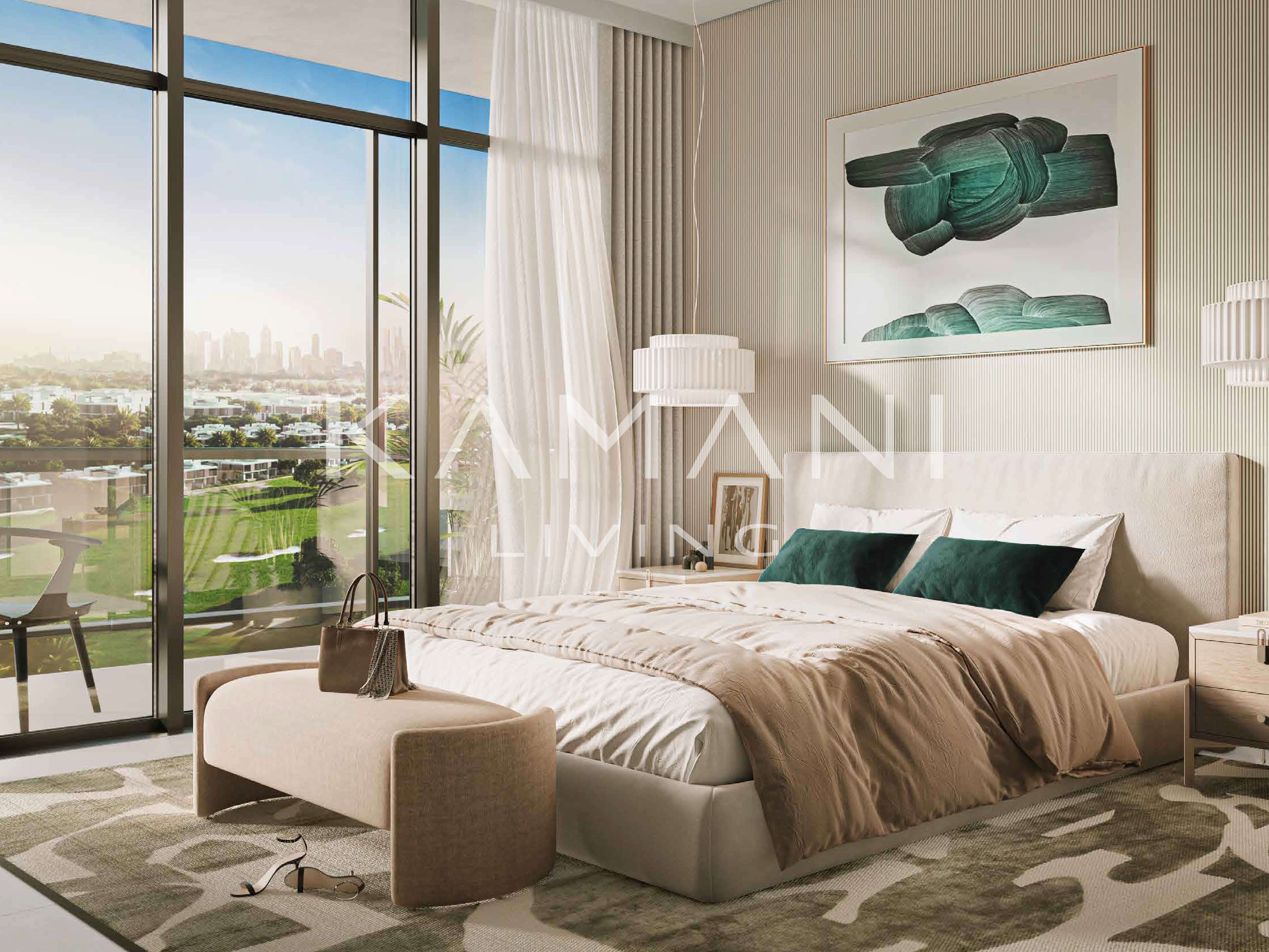 High Floor | Corner Unit | Partial Golf View