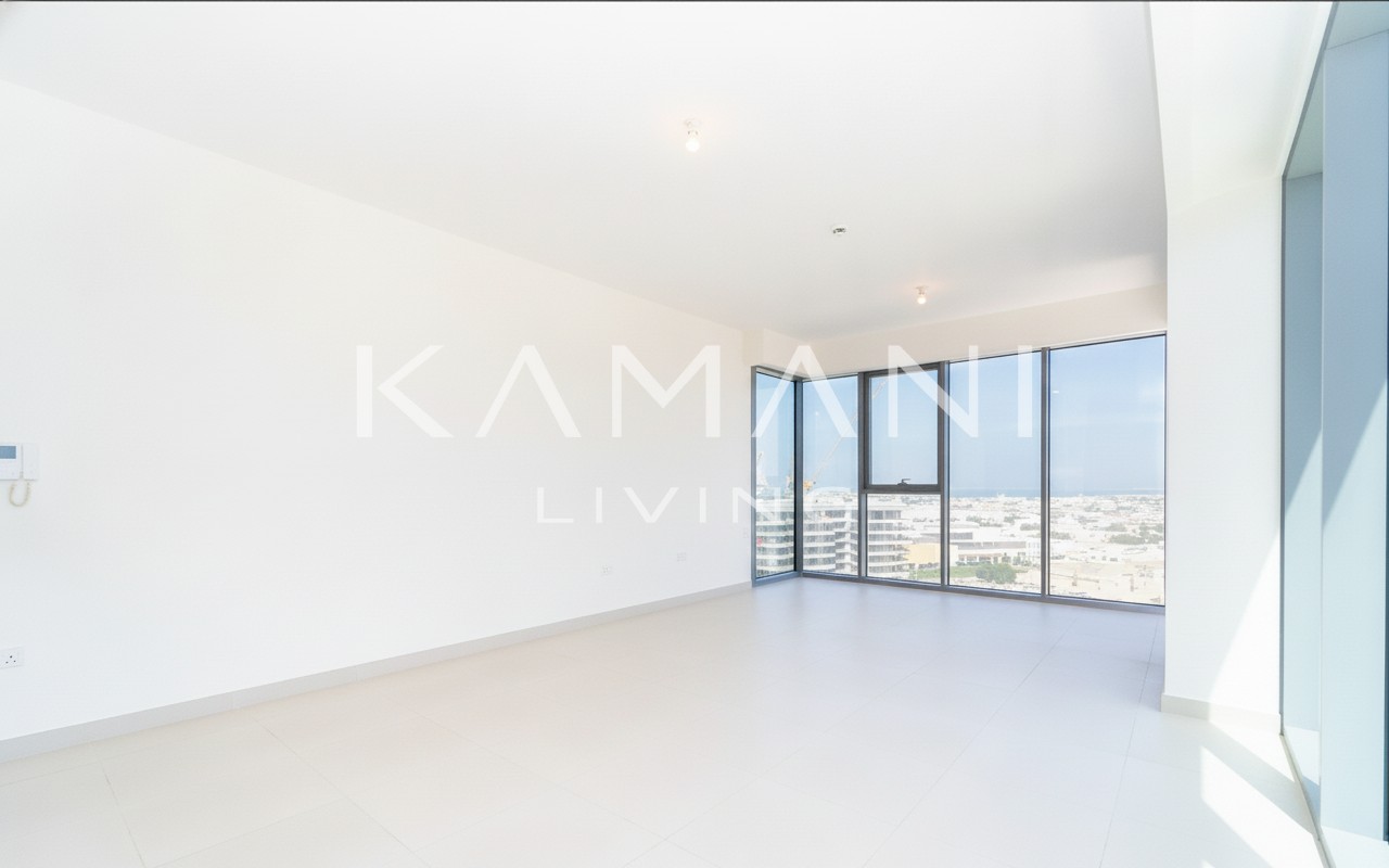 Canal View 2BR | Two Balconies | High Floor